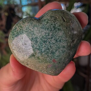 Ocean Jasper Heart - 57mm!