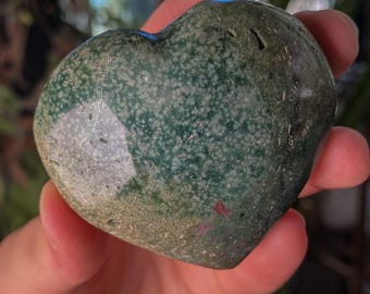 大きなオーシャン ジャスパー ハート、オーシャン ジャスパー ストーン