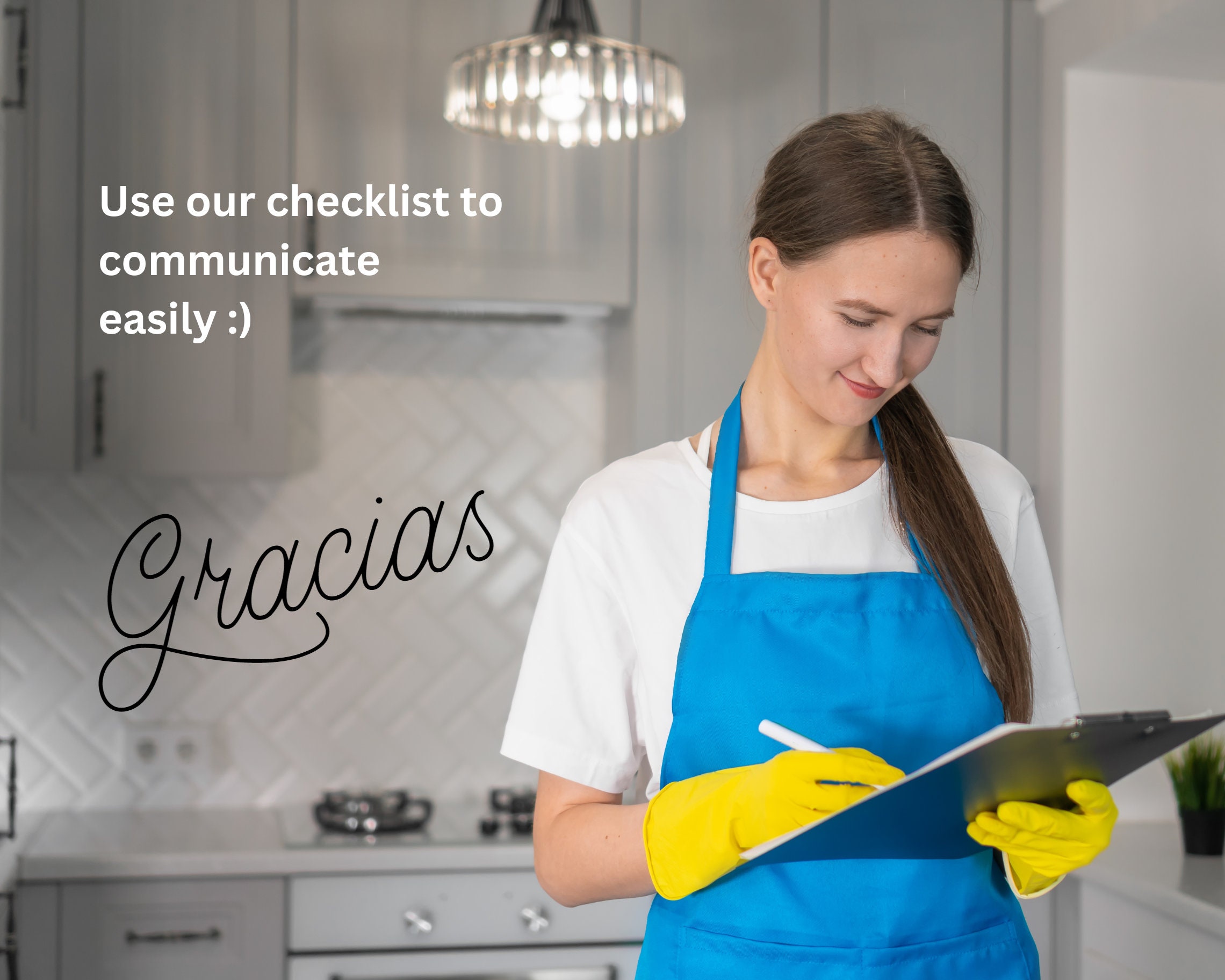 Cleaning Checklist in Spanish and English Plus Basic Cleaning Spanish