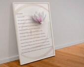 Positive Affirmations poster, Inspirational Self-Love Daily Affirmation poster, Motivational Print, Wall Art Affirmation, Digital Download