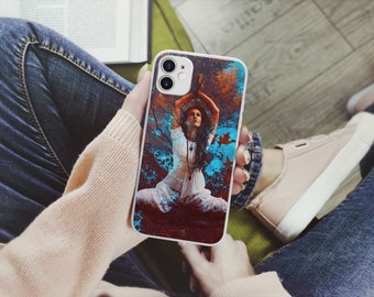 Namaste Yoga Phone Case, The Perfect Yoga Accessory, Women Phone Cases, Yoga iPhone case, Yoga Samsung case, Flexi soft case TS