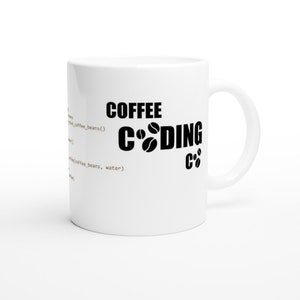 Coding Kaffeebecher, Programmierer Keramiktasse, Nerd Geek Geschenk für Coder, IT Coder Becher, Coding Teetasse, Coder Computer Geschenk, Geschenk zum Valentinstag Bild 6