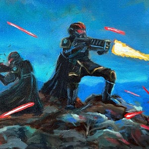 Tastes of Freedom | 7 x 17 Fine Art Print | Helldivers 2 Art