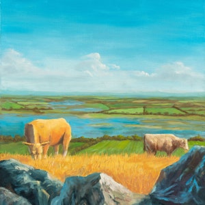 printemps en Irlande | Impression d'art 12 x 16