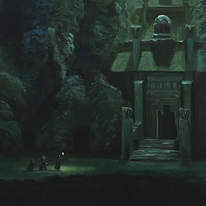 Paths of the Dead | 12x18 Art Print |
