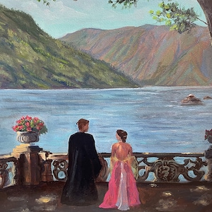 Anakin e Padmé | Impressão em tela