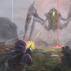 Democracy | 12x16 Art Print | Helldivers 2 Art