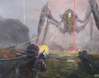 Democracy | 12x16 Art Print | Helldivers 2 Art