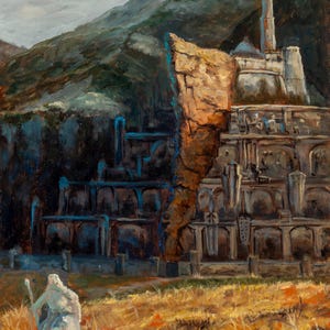 Ride to Minas Tirith | Canvas Print |