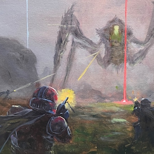Democracy | Canvas Prints | Helldivers 2 Art