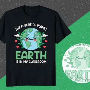 Earth Day Bundle PNG, Earth Day 22 april PNG, Retro Characters Png, Support Planet, Groovy Retro, Funny Earth PNG, Save the Ocean, Earth Day afbeelding 5