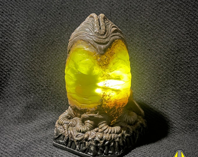 Alien Egg, Night Lamp, Facehugger, Giger Art, Battery Powered Lamp Etsy