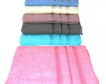6 PCs Towel, 36''x 60''inches, Towel, Turkish Towel, Turkey towel, Soft Towel, Bath Towel, Body Towel, Bridesmaid Gift, Wedding Gift İdeas