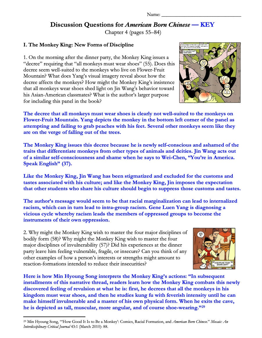 American Born Chinese by Gene Luen Yang | Complete Teaching Unit ...