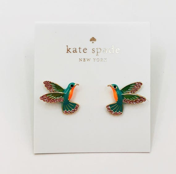 Kate Spade Hummingbird Earrings - Etsy