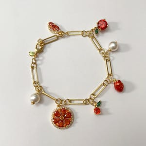 ケイトスペード グレープフルーツ ブレスレット