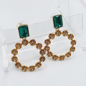 Pendientes de Oscar De La Renta