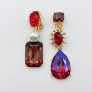 Pendientes de clip Oscar De La Renta