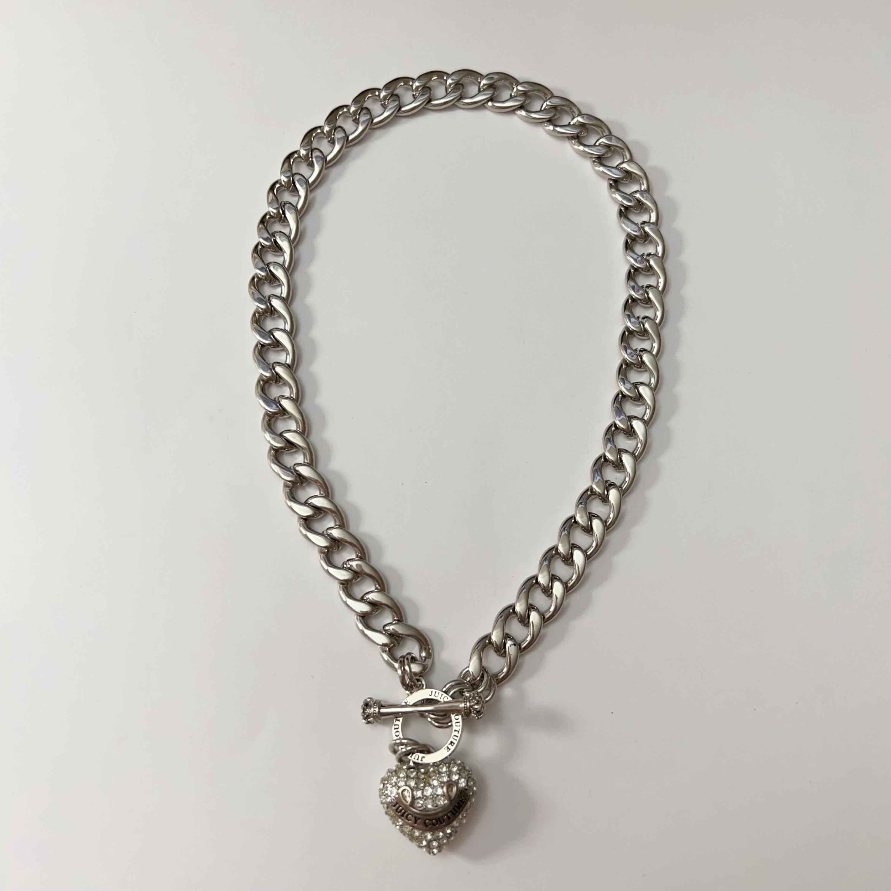 ◆JUICY COUTURE◆ハートペンダントチャームネックレス 送料込 Juicy couture heart necklace - Etsy 日本