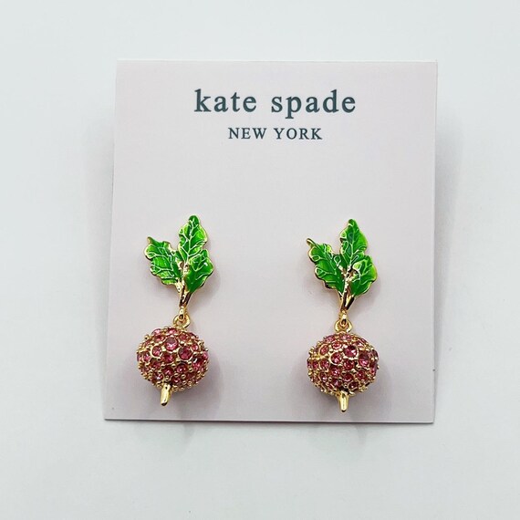 Linear Earrings Watermelon Earrings Kate Spade Kate Spade Radish