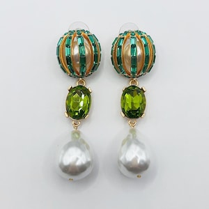 Pendientes de Oscar De La Renta
