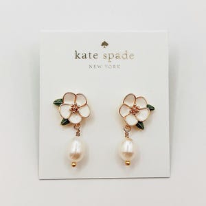 Kate Spade flower earrings