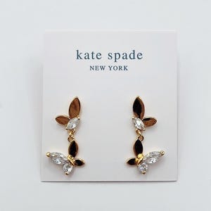 Kate Spade butterfly earrings
