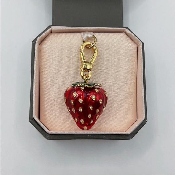 Z02-juicy Couture Strawberry Charm - Etsy