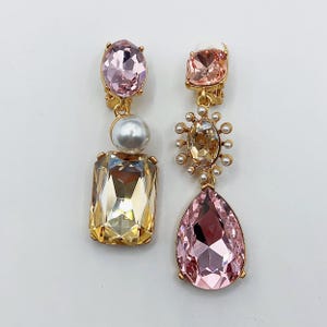 Boucles d'oreilles clip Oscar De La Renta