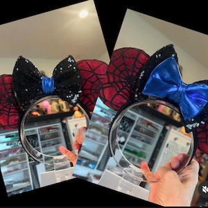 Spiderman Inspired Mouse Ears