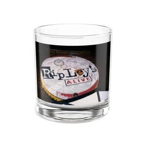 Ripleys Clifton Rocks Glass - Retro Cincinnati Barware Gift - 10oz