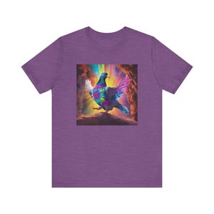 Caverns Pigeon - Pigeons Playing Ping Pong - Unisex Jersey Short Sleeve Tee