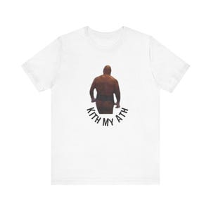 Funny Kith My Ath Boxing Tee - Mike Tyson Inspired Shirt for Fight Fans - Unisex Jersey Short Sleeve Tee