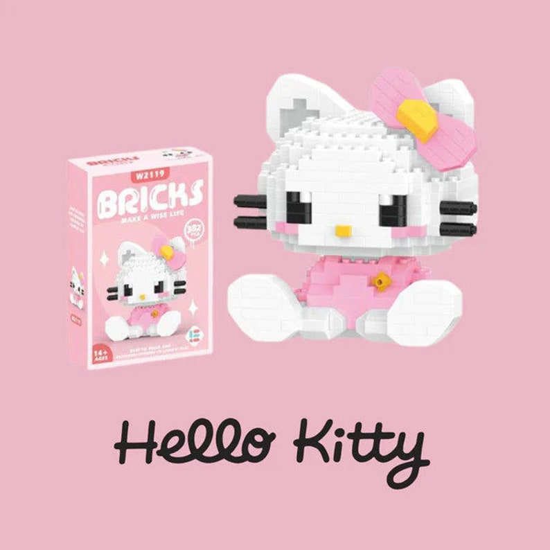Hello Kitty LEGO - Etsy Finland