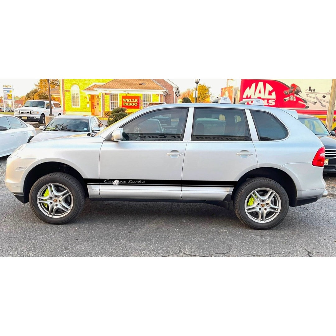 Custom Cayenne Turbo Side Decals Set for Porsche Cayenne Etsy