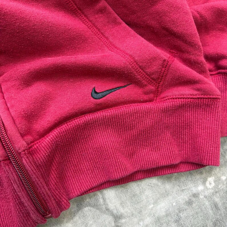 Vintage Y2K Nike Arkansas Razorbacks Grunge Full Zip Hoodie image 3