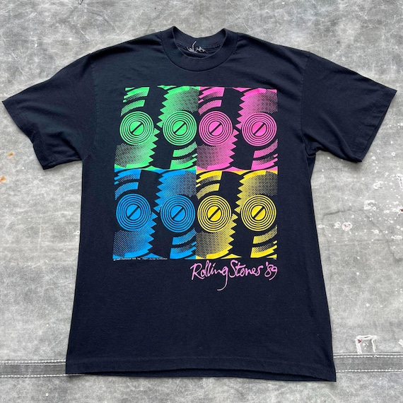 Vintage 1989 The Rolling Stones Steel Wheels Tour Shirt