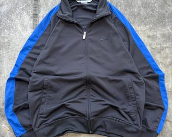 Vintage Y2K Baggy Nike Sportswear Full Zip Track Jacket