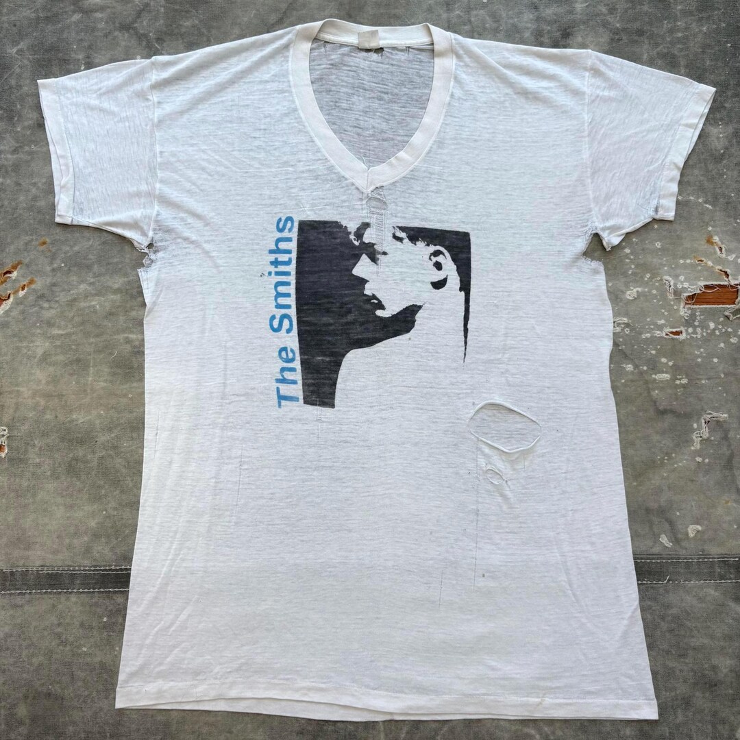 Vintage Rare 80s the Smiths Distressed Morrissey Band Shirt - Etsy