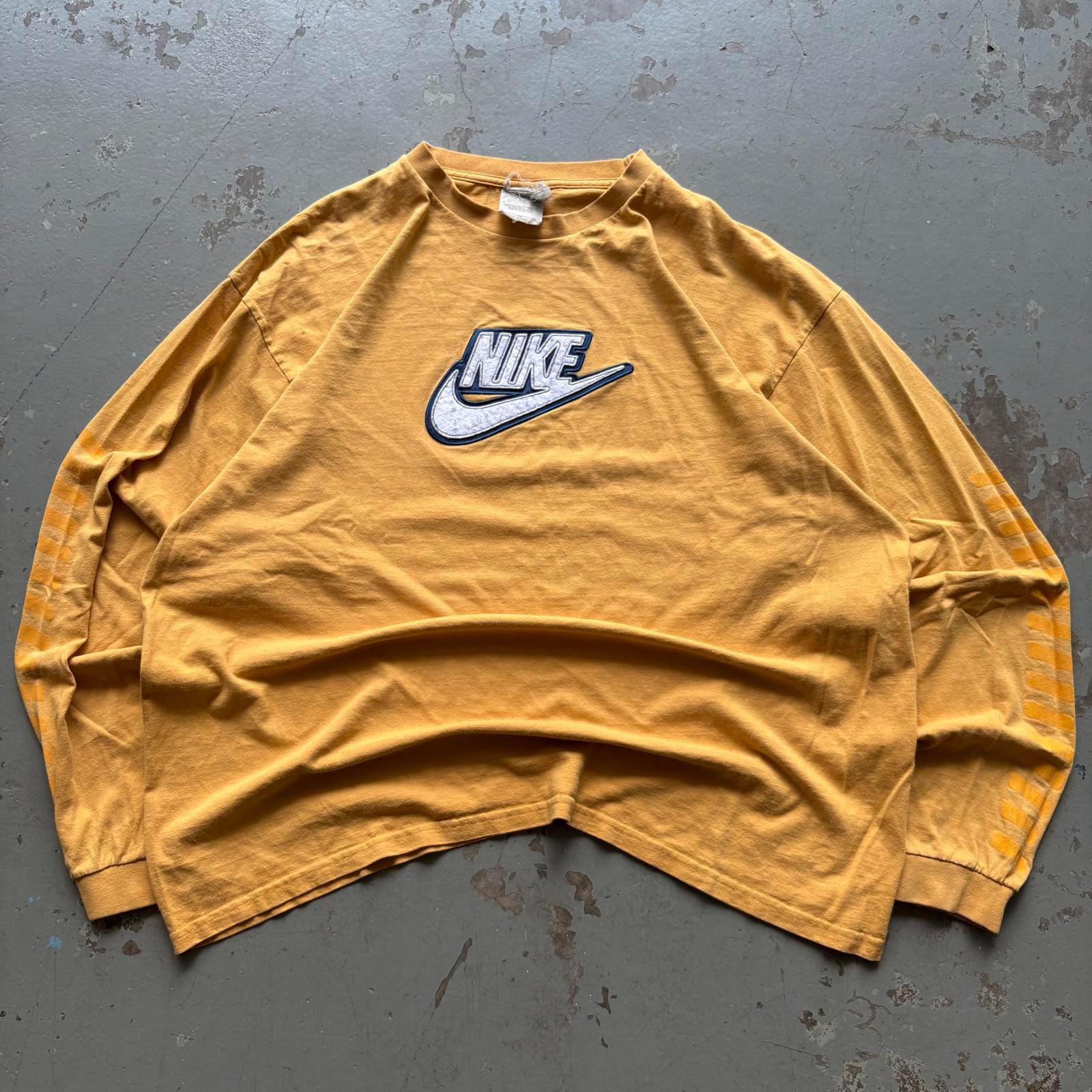 Vintage Nike y2k grey sweater crewneck adult size large | eBay