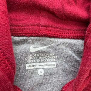 Vintage Y2K Nike Arkansas Razorbacks Grunge Full Zip Hoodie image 4
