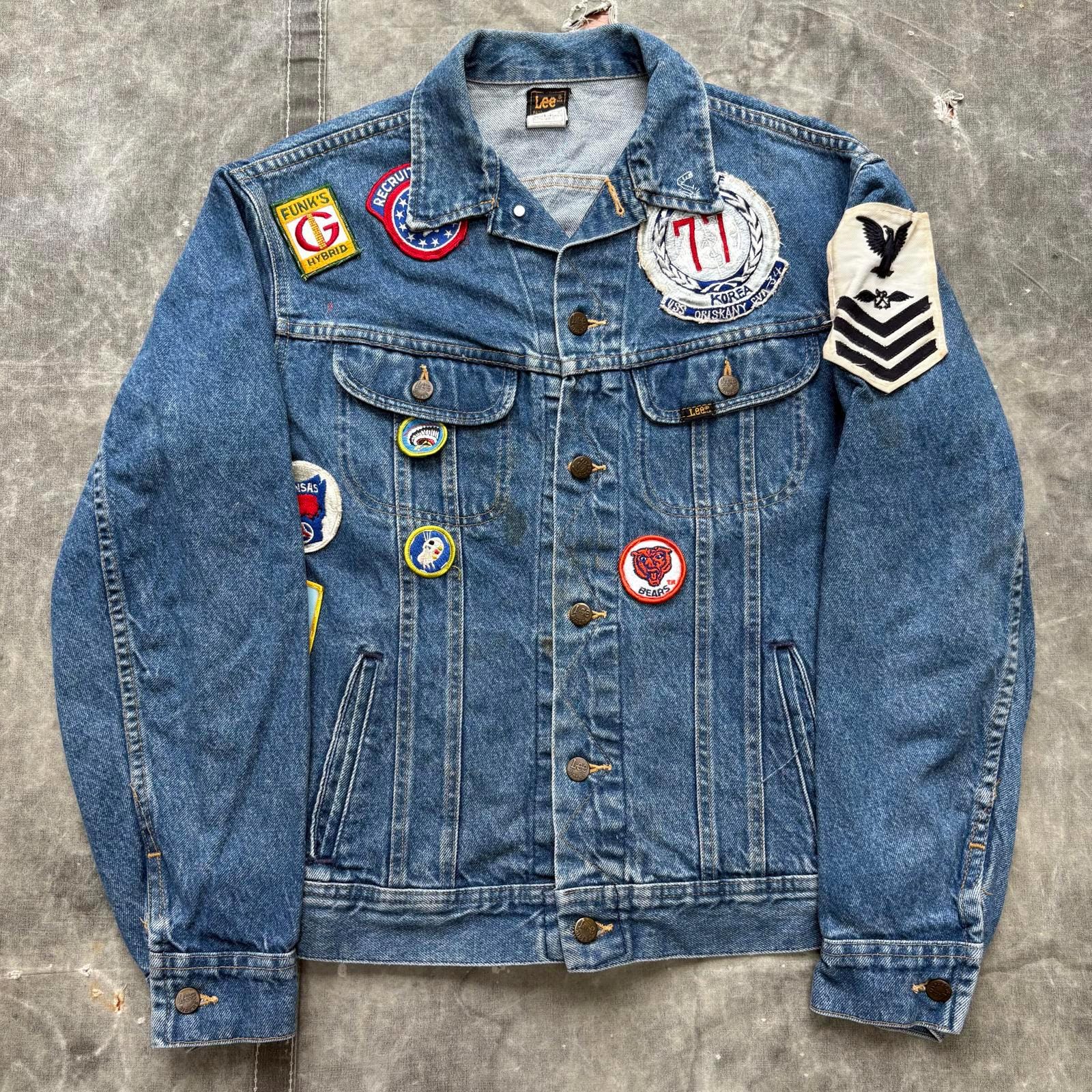 Lee Denim Jacket 42 - Etsy