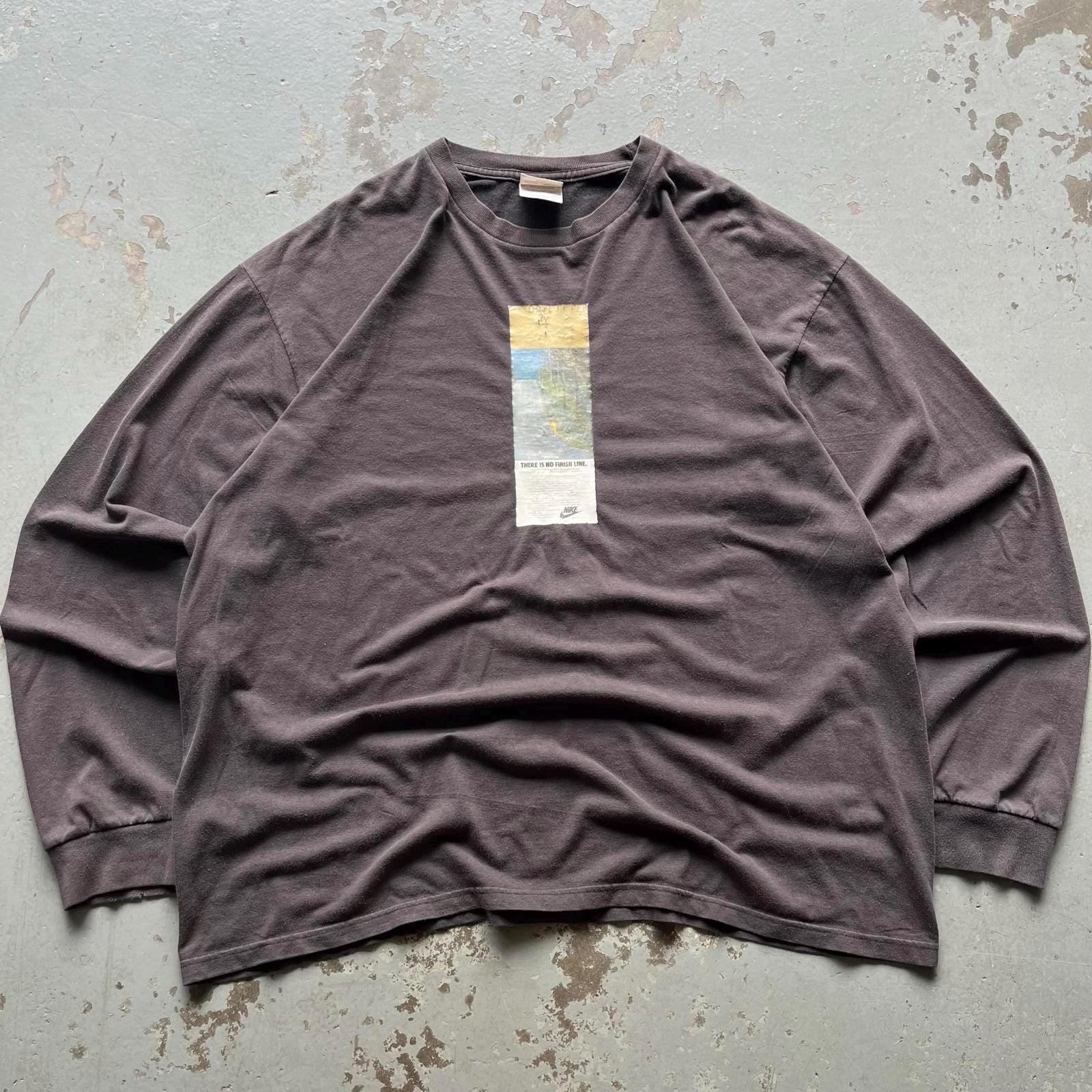 Vintage Y2K There Is No Finish Line Nike Running Sport Shirt