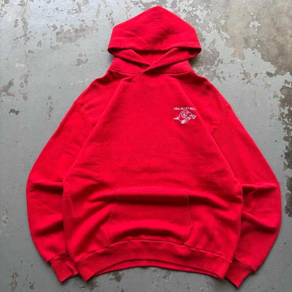 Vintage 80s Jerzees Russell Arkansas Razorbacks Mill Hoodie