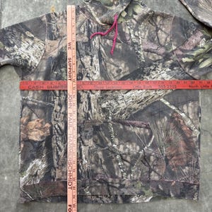 Pull à capuche vintage Mossy Oak Break Up camouflage rose de l'an 2000 image 4