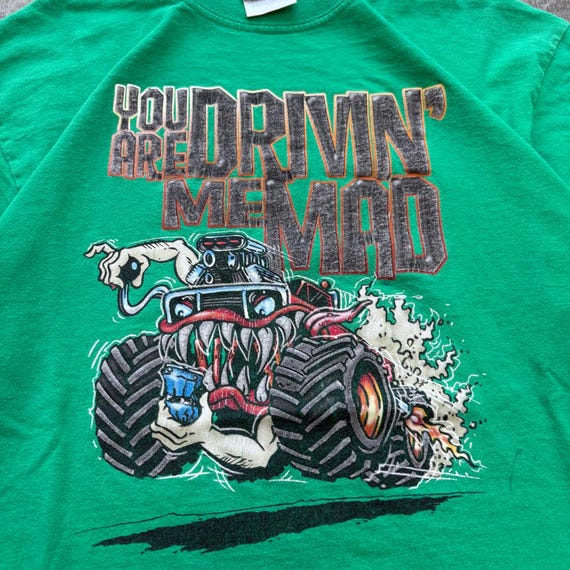 Vintage Y2K Rat Fink Monster Truck Graphic Grunge Shirt - Etsy