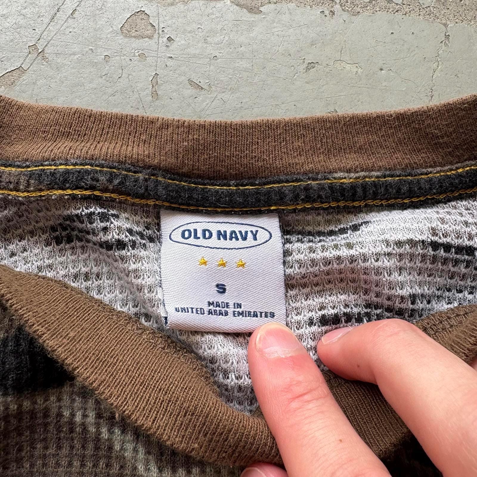 Vintage Y2K Old Navy California Surf Camo Thermal Shirt - Etsy