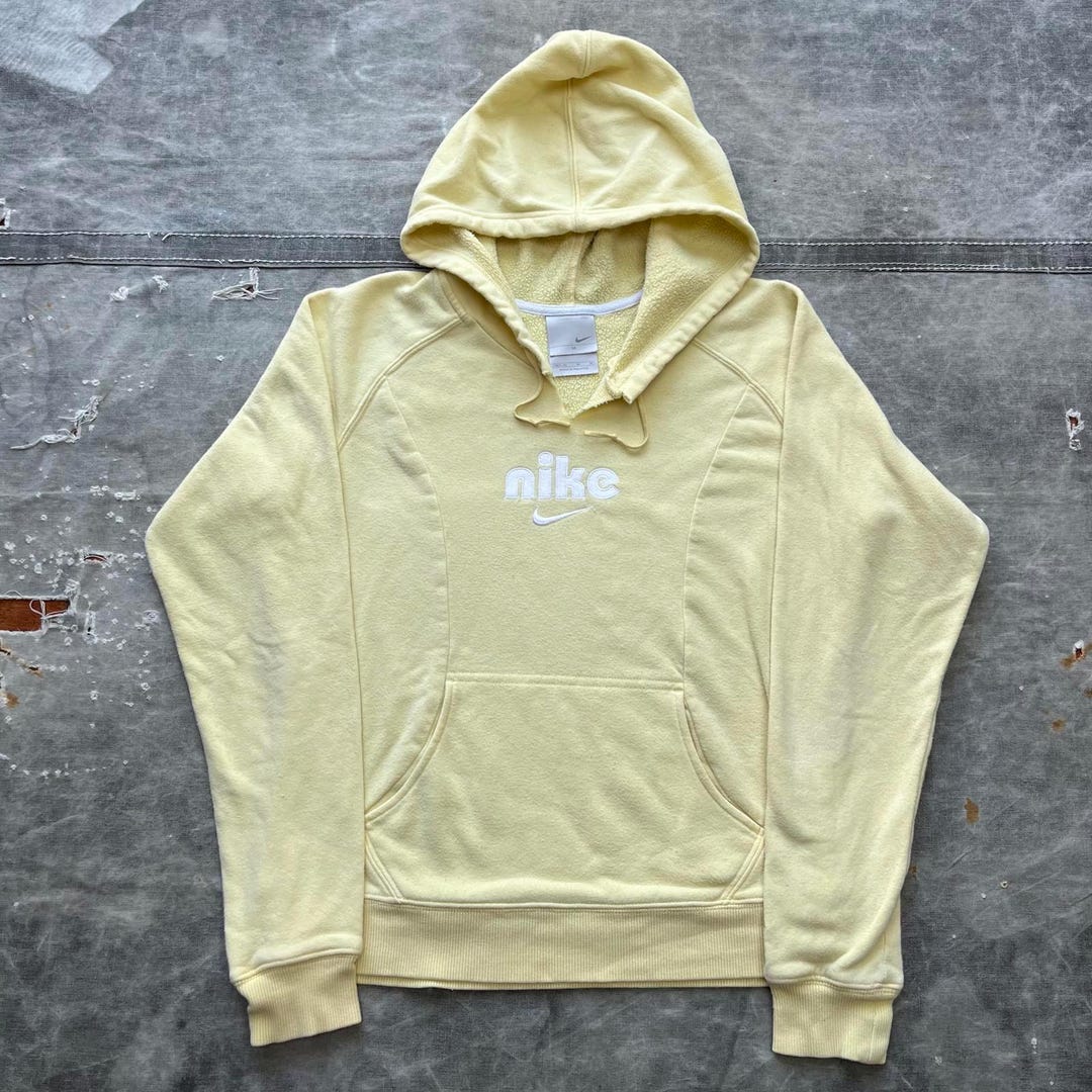 Vintage Y2K Nike Center Swoosh Skater Embroidered Hoodie - Etsy