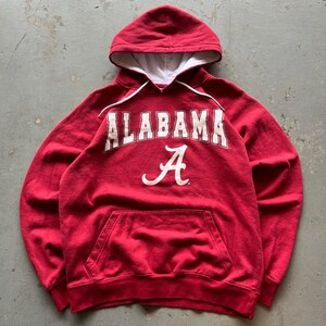 Campus Colors Alabama Crimson Tide Arch & Logo Gameday Hooded Sweatshirt - Crimson, XX-Large