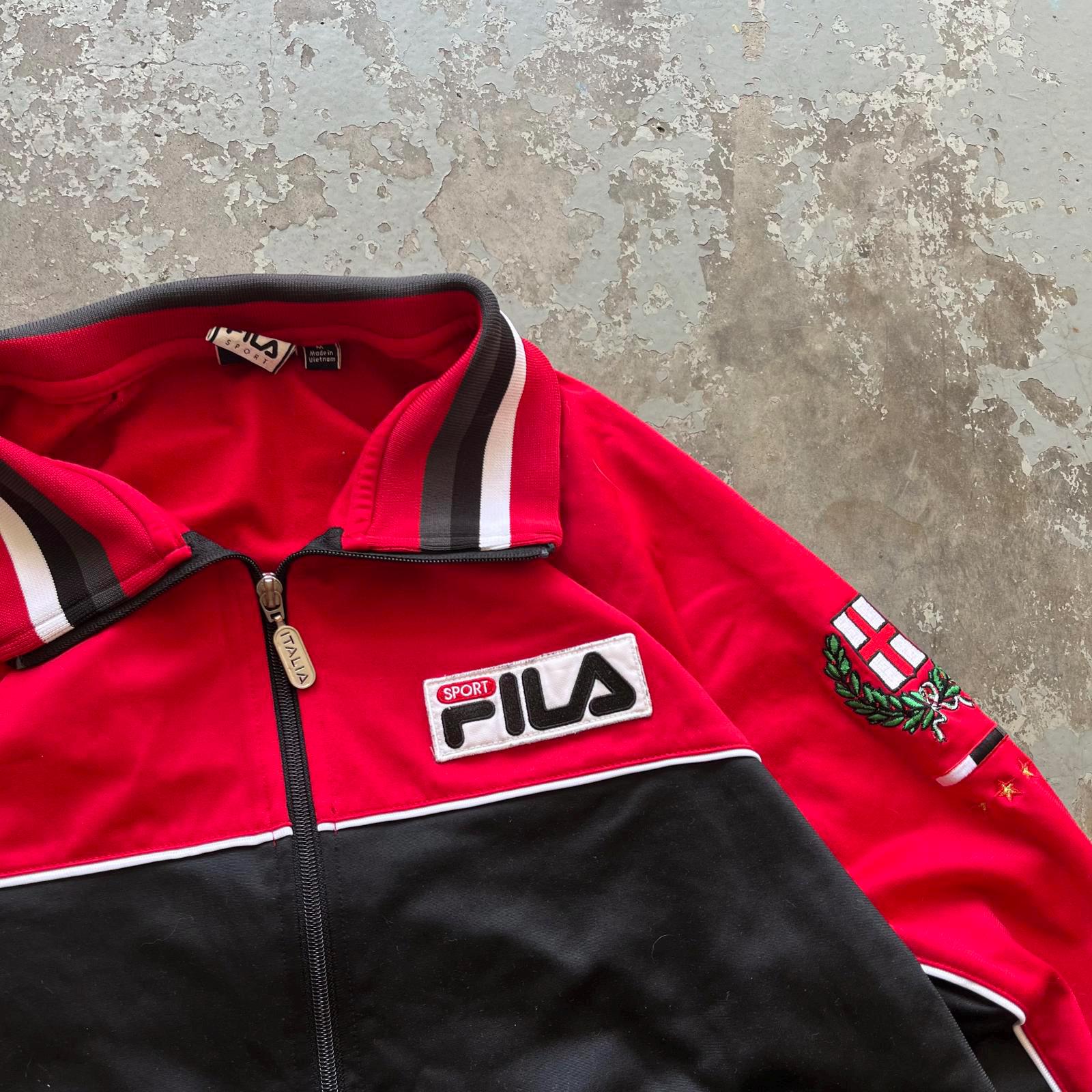 Vintage Y2K Fila Italia Italy Soccer Sports Grunge Jacket - Etsy